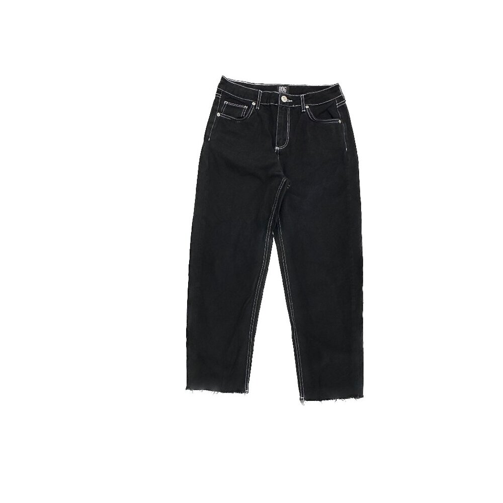 BDG Urban Outfitters Pax Cut Raw Hem Women's size 29 Black Denim Jeans